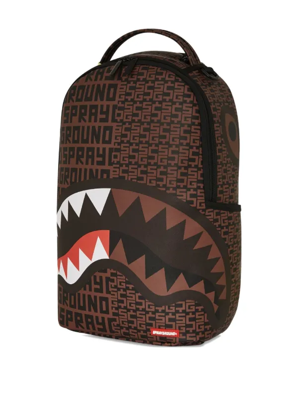 Sprayground Money Split Dlx Backpack Black FARFETCH IN