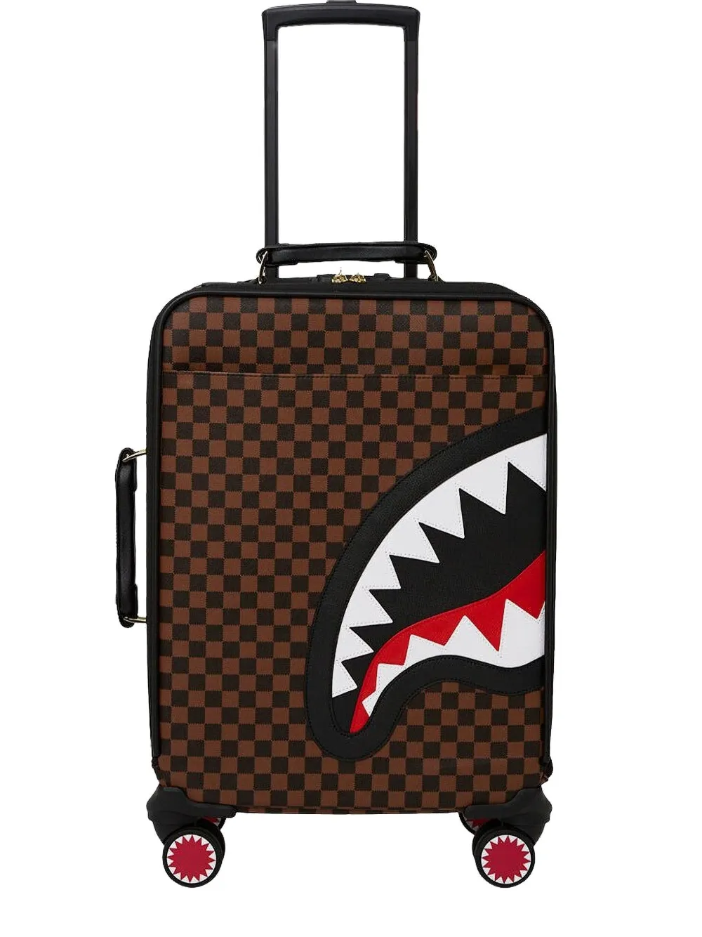 Sprayground Sawtooth Sharks In Paris luggage | Black | Image 1