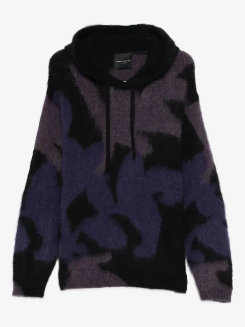 Roberto Collina patterned hoodie