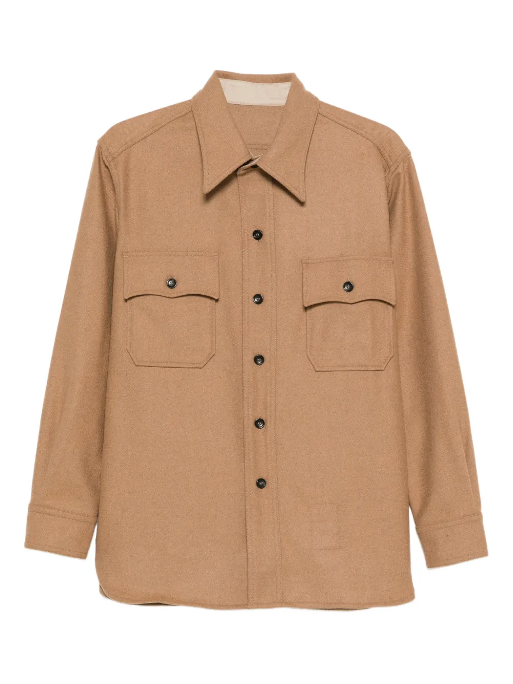 Fortela button overshirt | Neutrals | Image 1