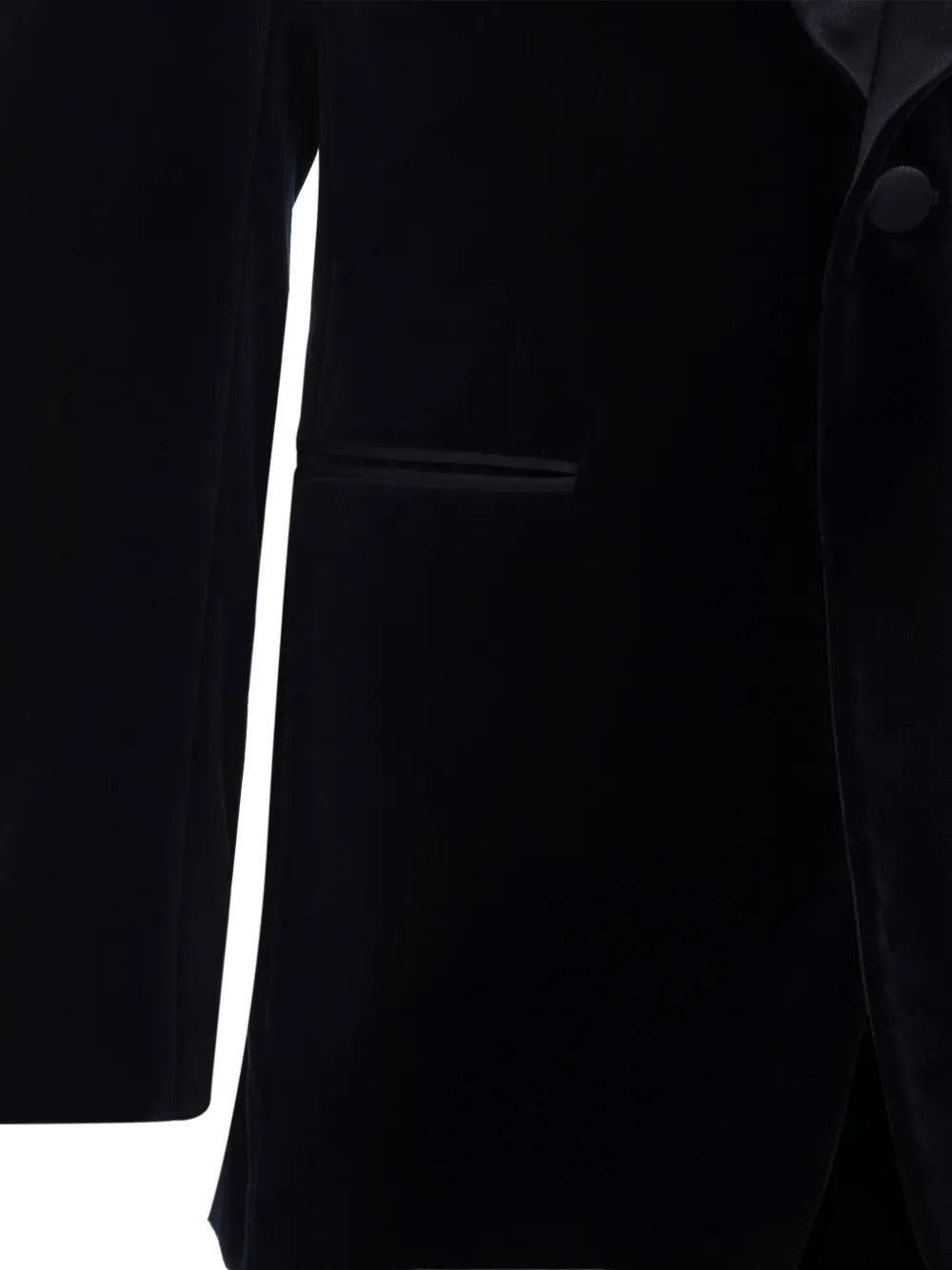 Canali Navy Blue Cotton Tuxeedo Drop 8 Regular Jacket In Blue