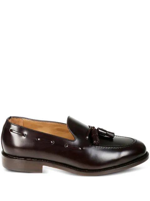 Berwick Shoes tassel beaded loafers