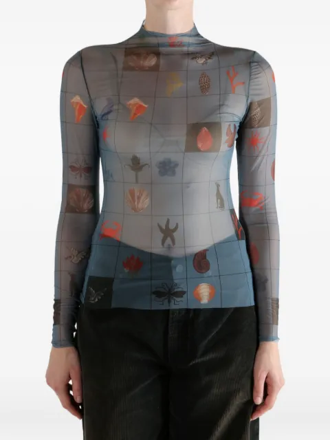 YASSMIN SALEH Antipode tattoo top