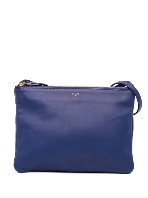 Celine Pre-Owned 2014 Large Lambskin Trio crossbody bag