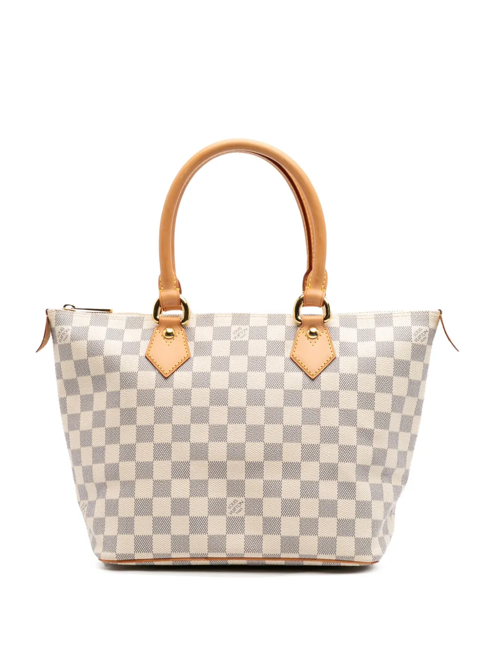 Louis Vuitton Pre-Owned 2007 Damier Azur Saleya PM handbag - ホワイト Louis Vuitton Pre-Owned 2007 Damier Azur Saleya PM handbag - ホワイト