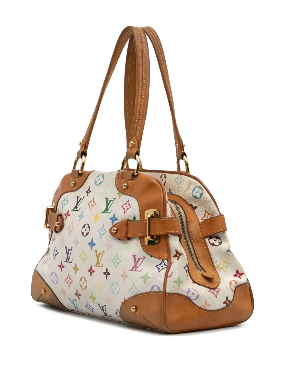 Pre-owned Louis Vuitton 2008 Monogram Multicolore Claudia Shoulder Bag