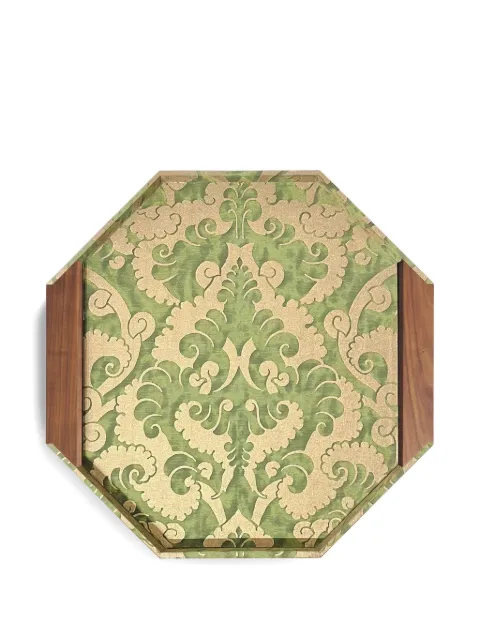 L'Objet Fortuny octagon tray (47cm)