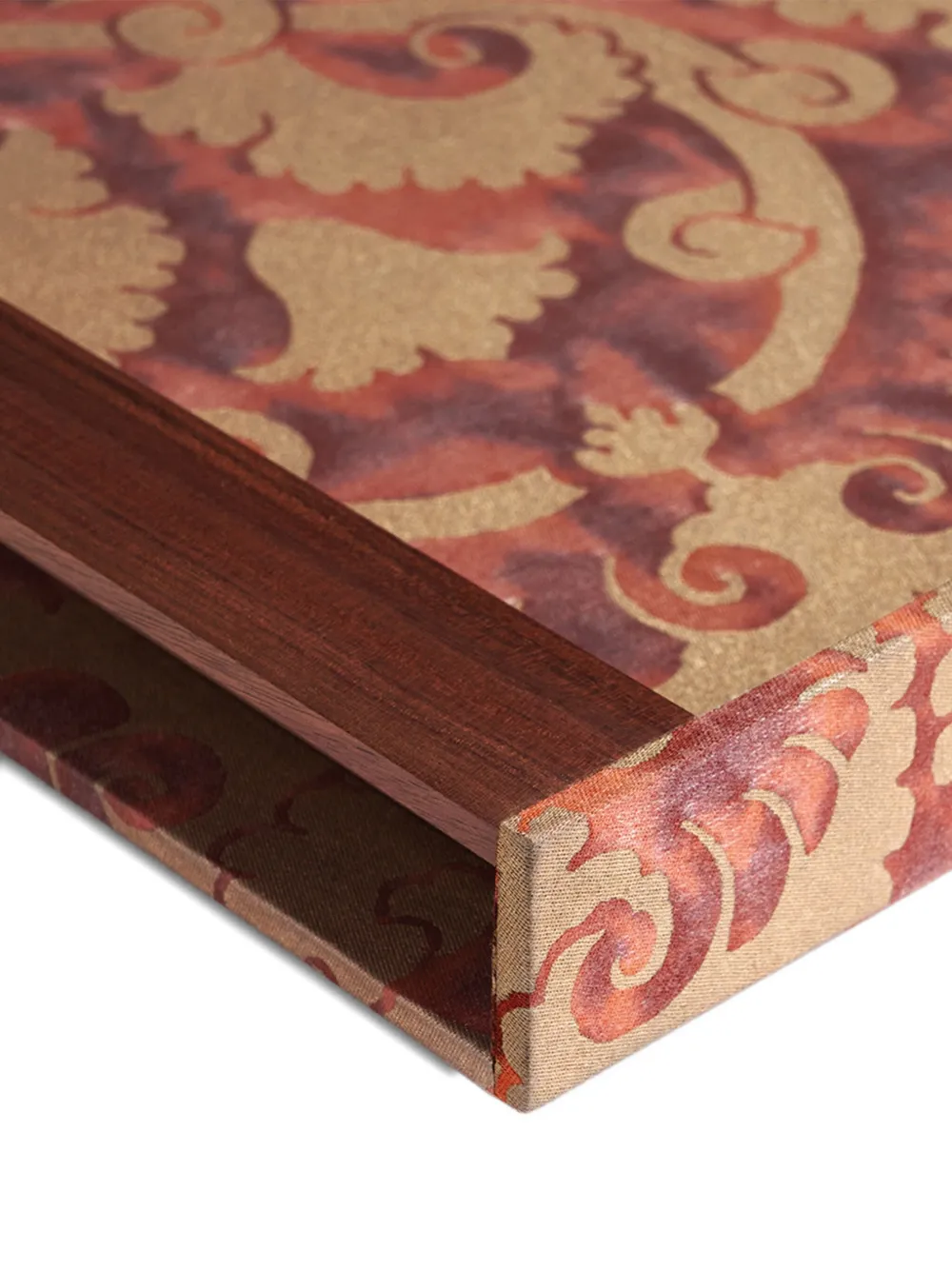 L'objet Fortuny Laotze Butler Tray (70cm X 50cm) In Brown