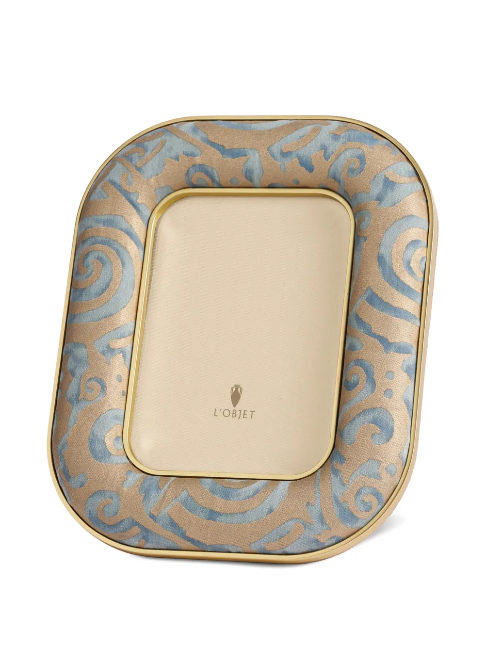L'Objet Fortuny Rue Jacob frame (18cm x 13cm) | Blue | Image 1