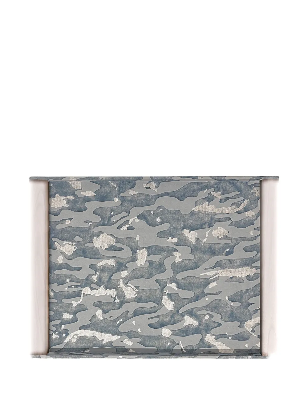 L'Objet Fortuny Camo Isole tray (56cm x 41cm) | Blue | Image 1