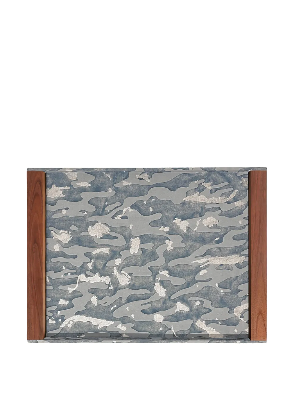 L'Objet Fortuny Camo Isole tray (56cm x 41cm) | Blue | Image 1