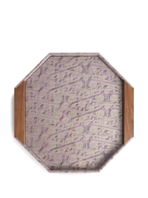 L'Objet Fortuny octagon tray (47cm)
