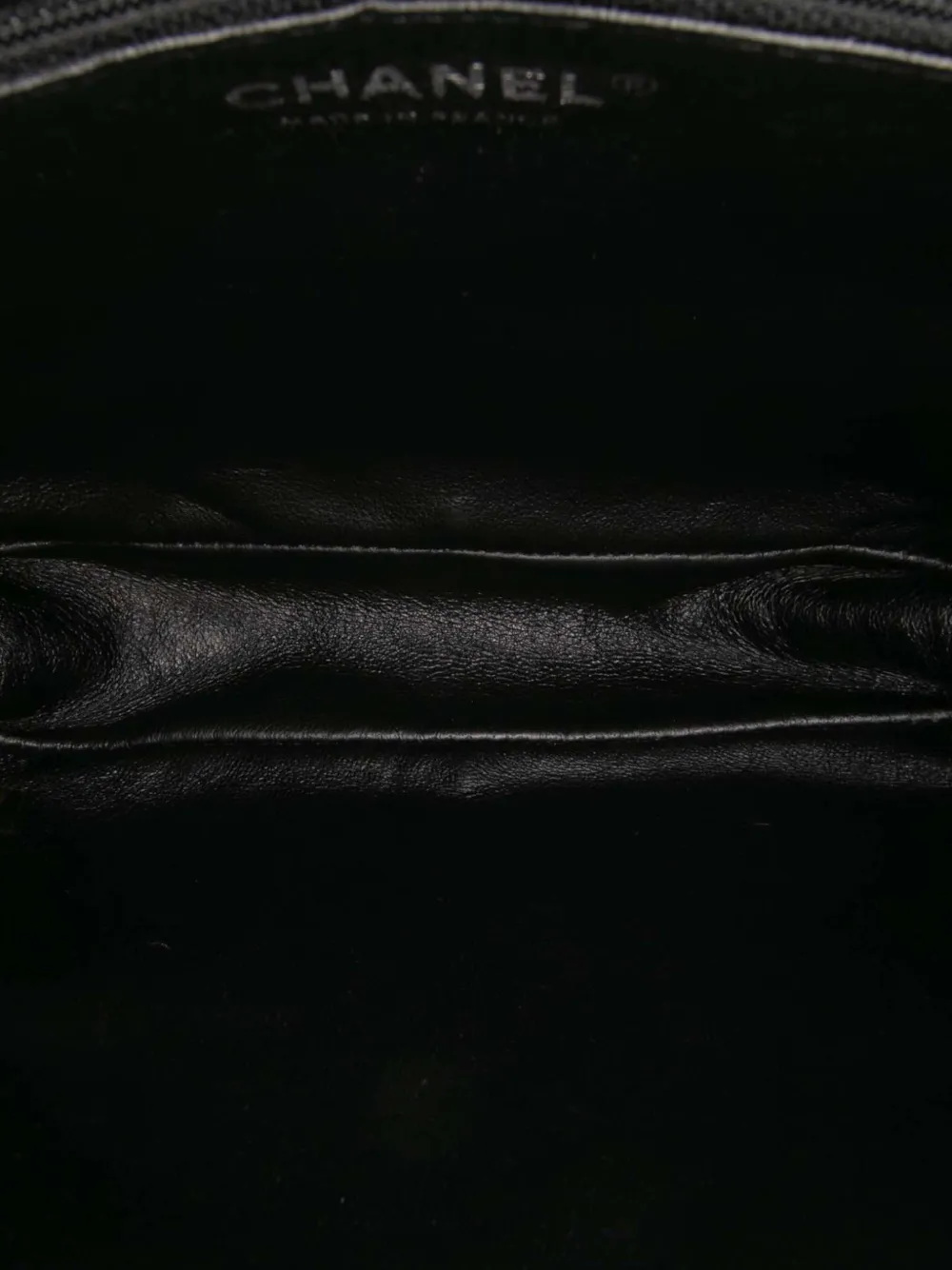 Pre-owned Chanel 2016-2017 Cc Tweed Chain Fantasy Crossbody Bag In Black