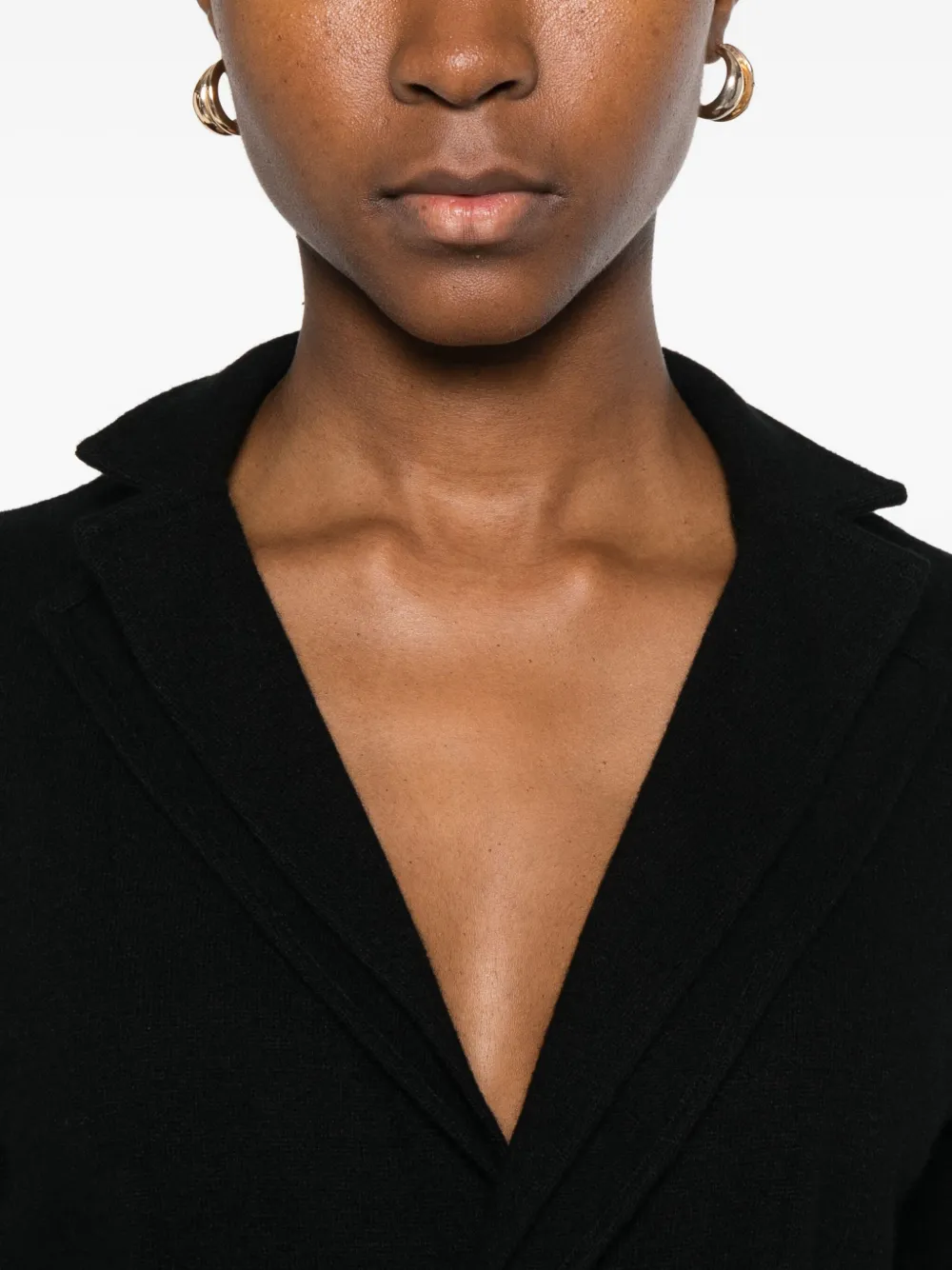 Yohji Yamamoto Asymmetric Jacket In Black