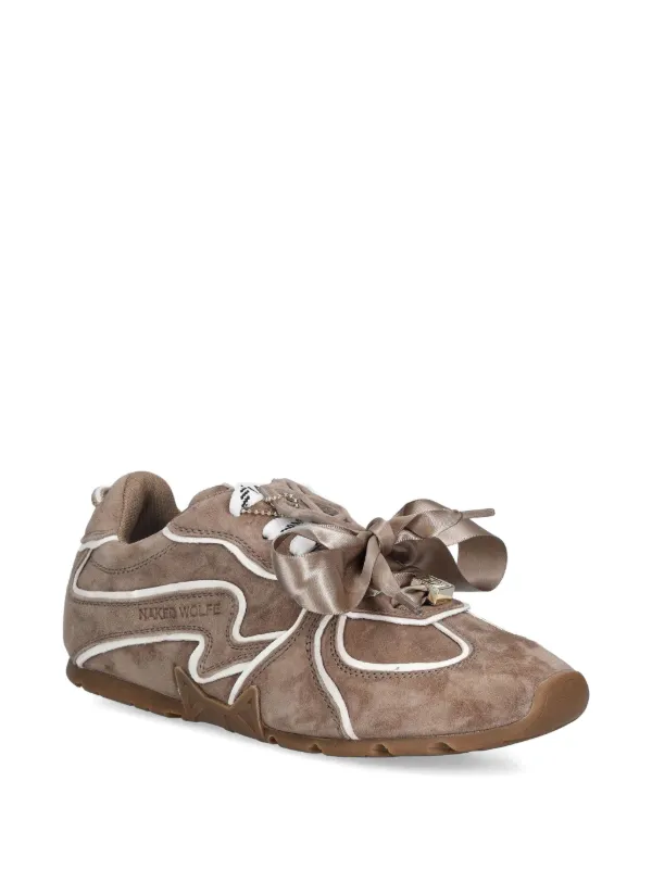 NAKED WOLFE Adored Sneakers | Brown | FARFETCH