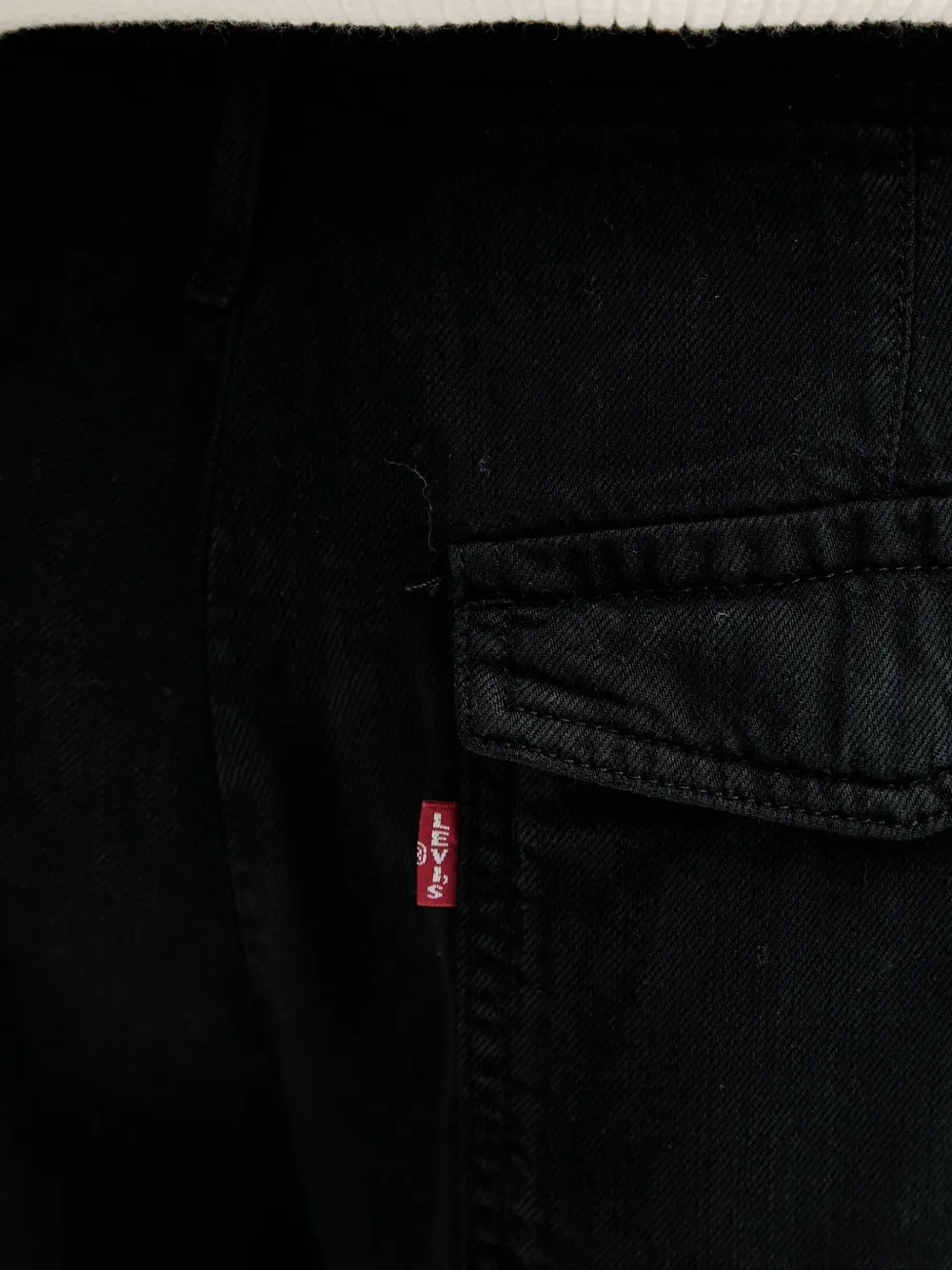 Levi's Cargo broek met zak Zwart