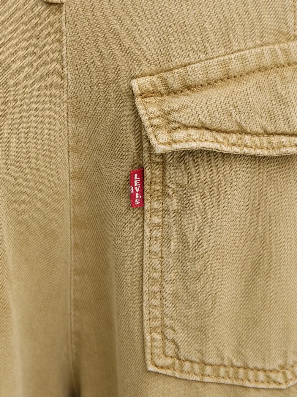 Levi's Cargo broek met ceintuur Beige