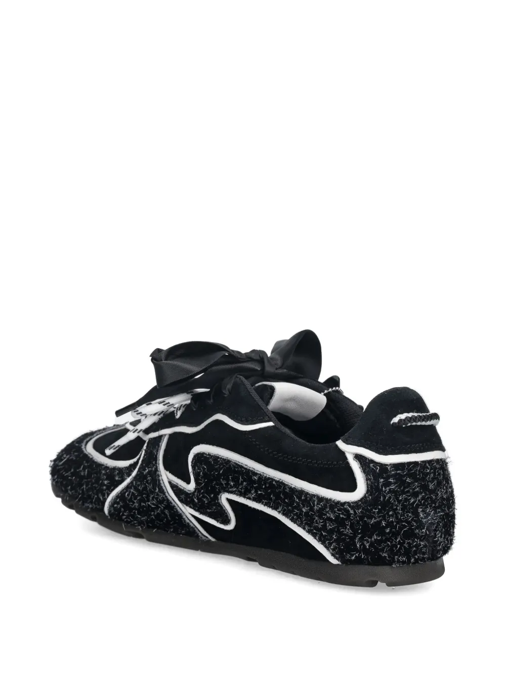 NAKED WOLFE Adored sneakers met strikdetail Zwart