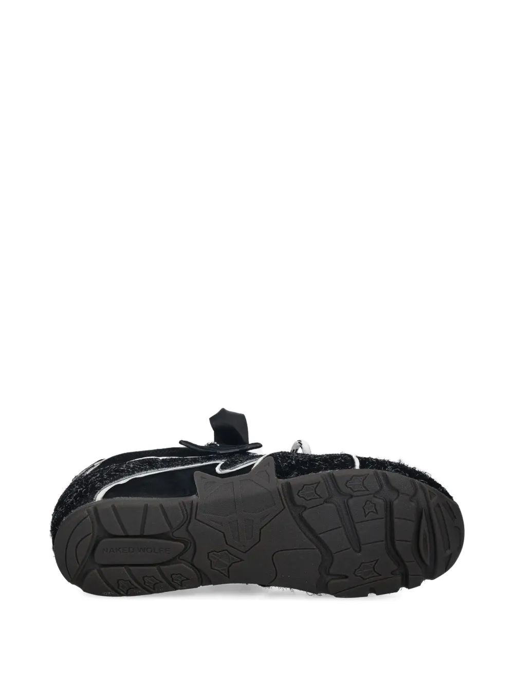 NAKED WOLFE Adored sneakers met strikdetail Zwart