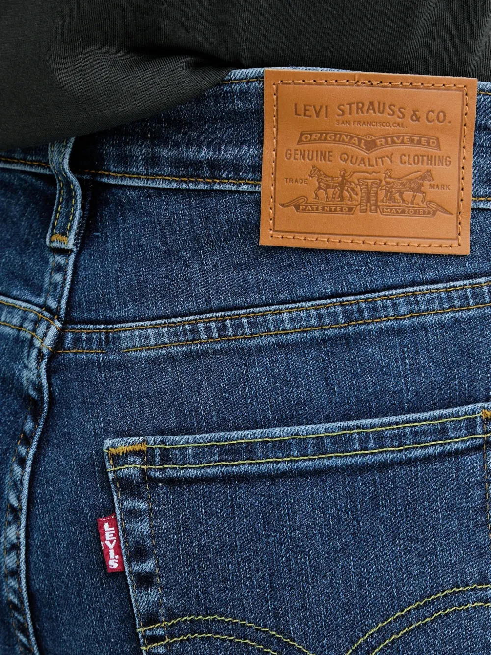 Levi's Jeans met zak Blauw
