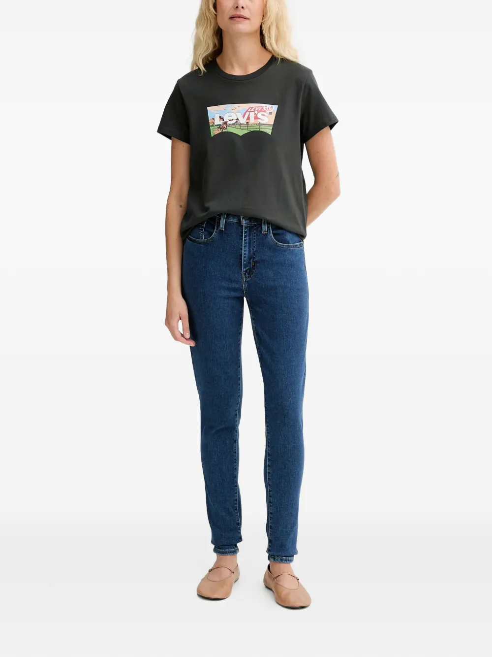 Levi's Jeans met zak Blauw