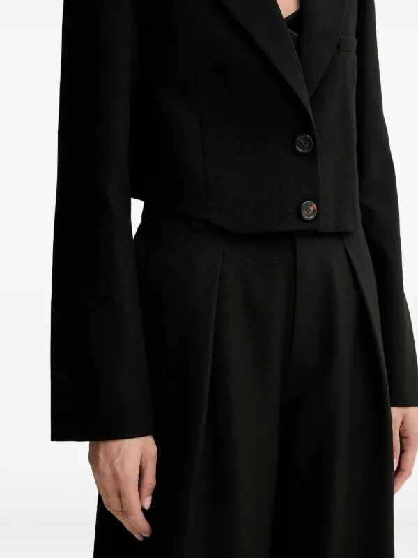 たろー　レディース　BLK M Miss Sixty ボタン クロップドジャケット | ブラック | FARFETCH JP