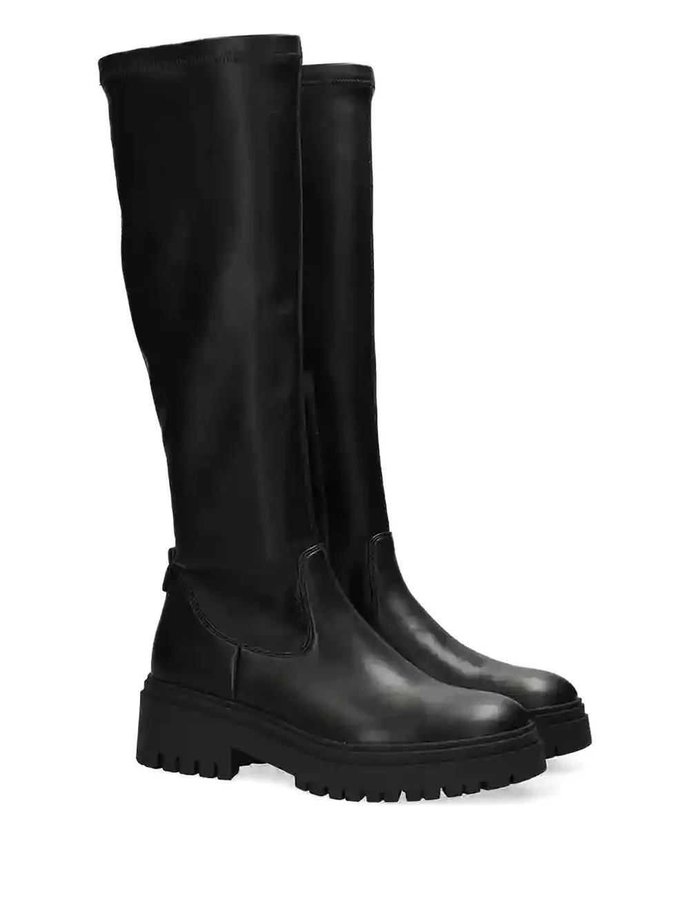  Mexx Zip Lug-sole Boots - Black 