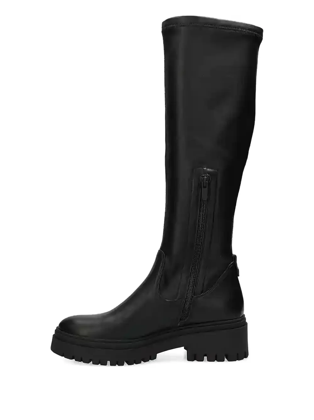  Mexx Zip Lug-sole Boots - Black 