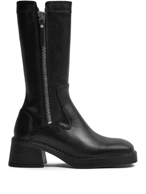 Miista 65mm Anke zip-up block-heel boots