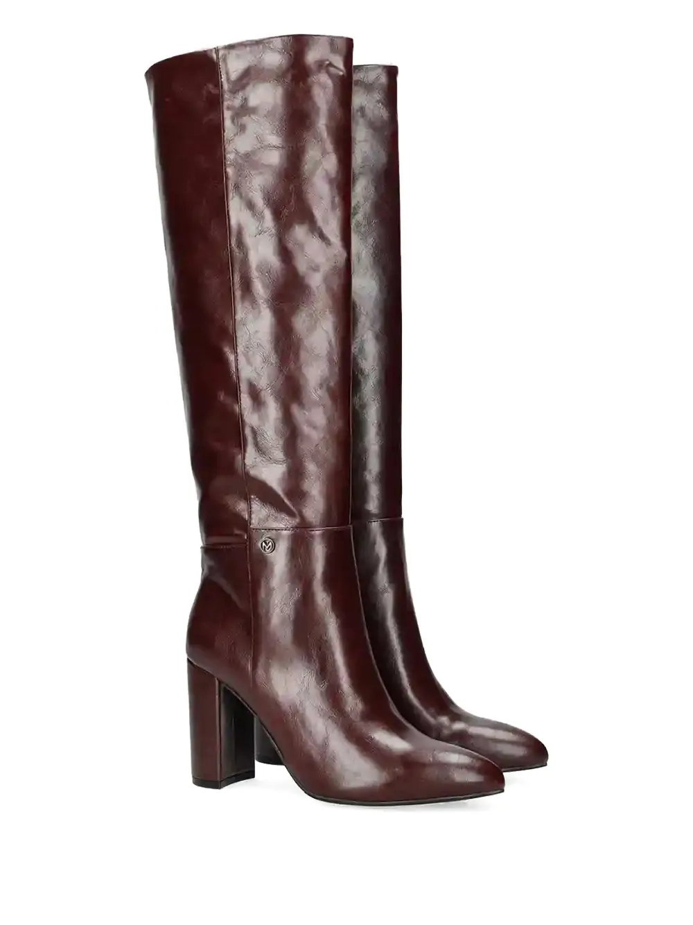  Mexx Block-heel Knee-high Boots - Brown 