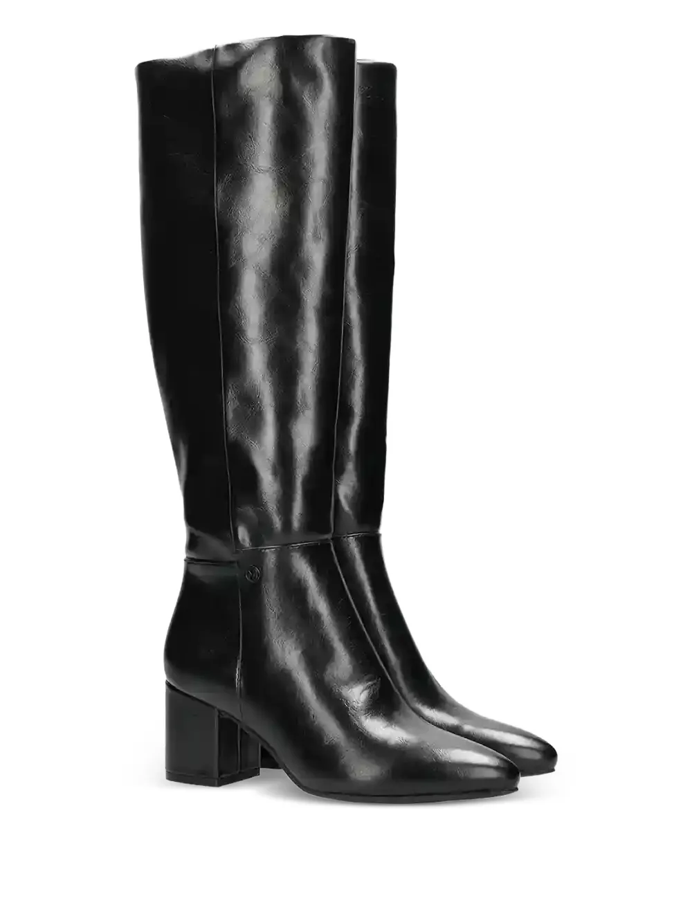  Mexx Block Heel Boots - Black 