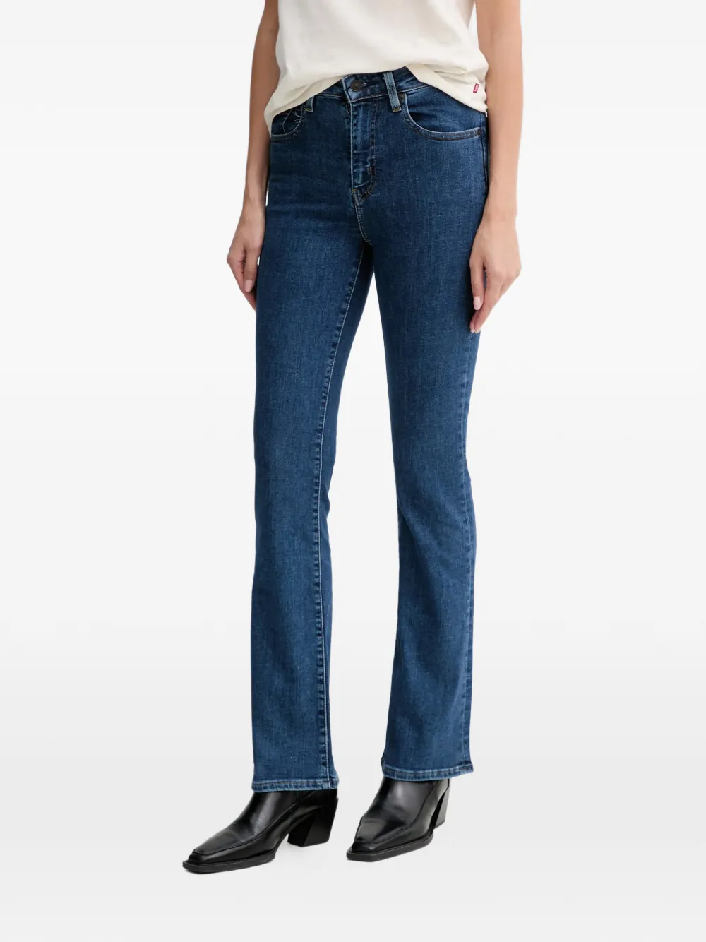 Levi's 725 high rose bootcut jeans - Blu