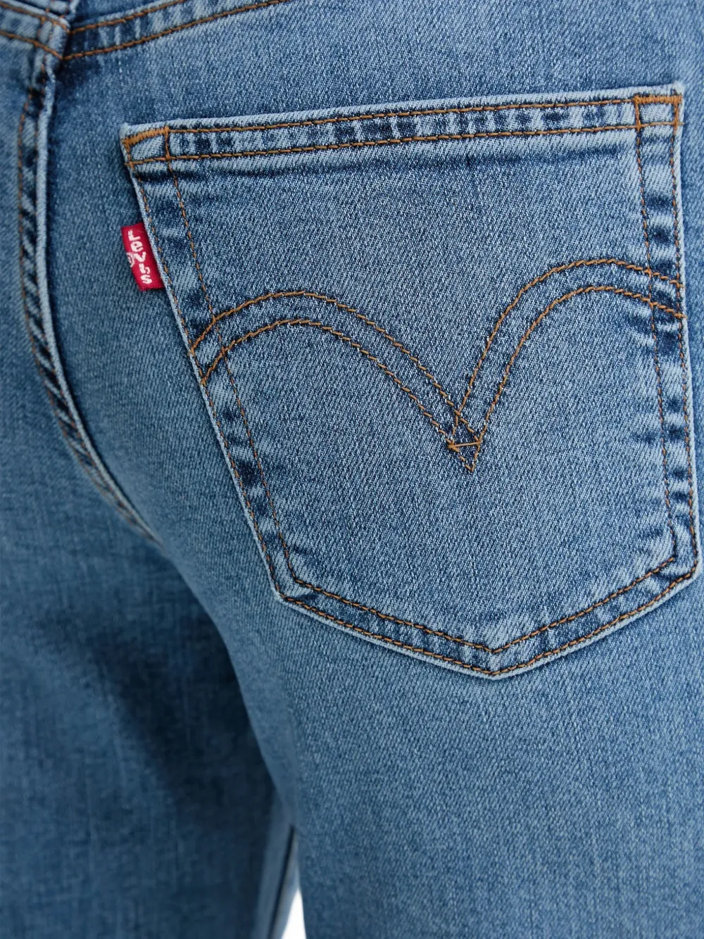 Levi's Ribcage flared jeans Blauw