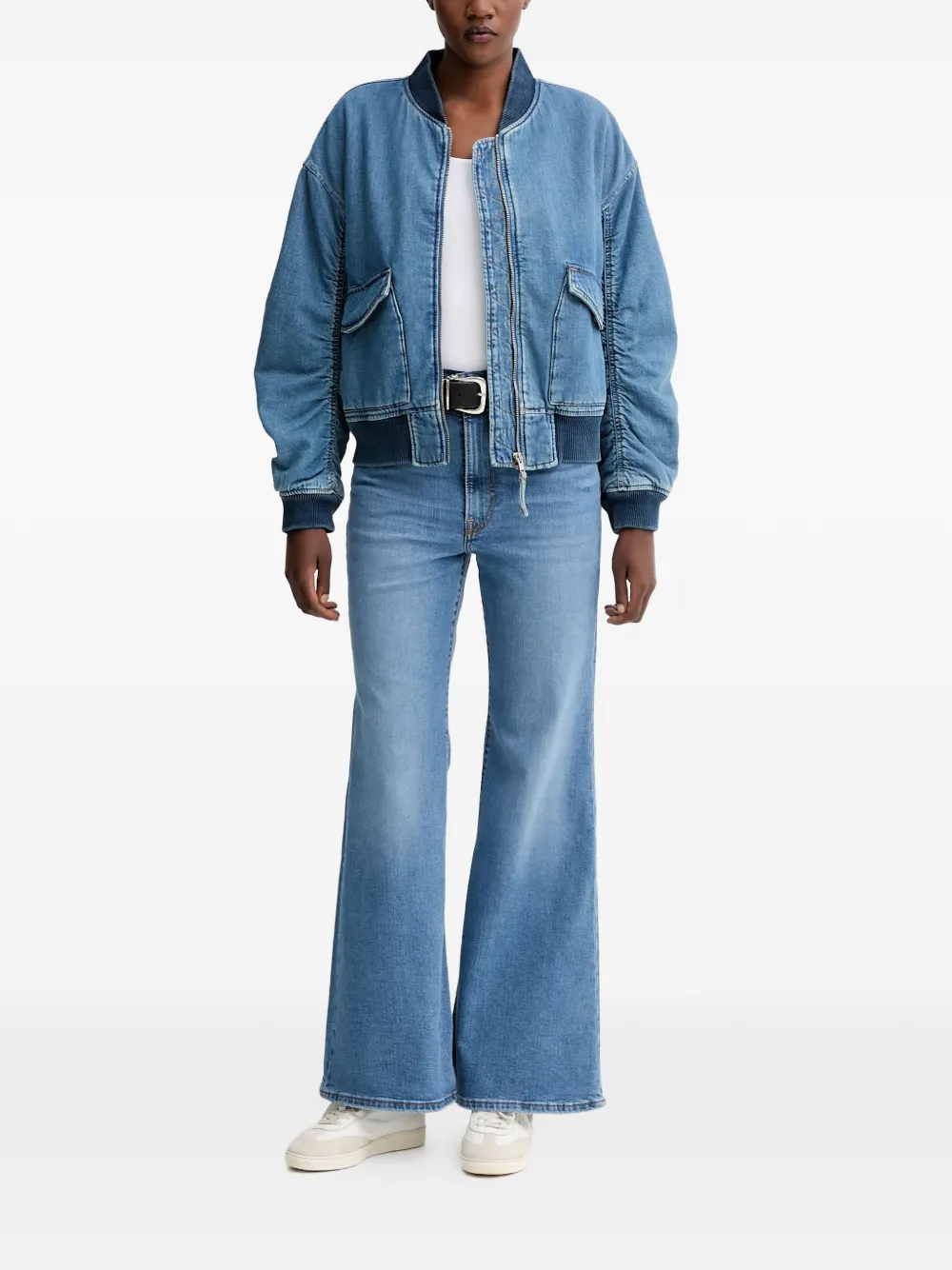  Levi's Ribcage Flare Jeans - Blue 