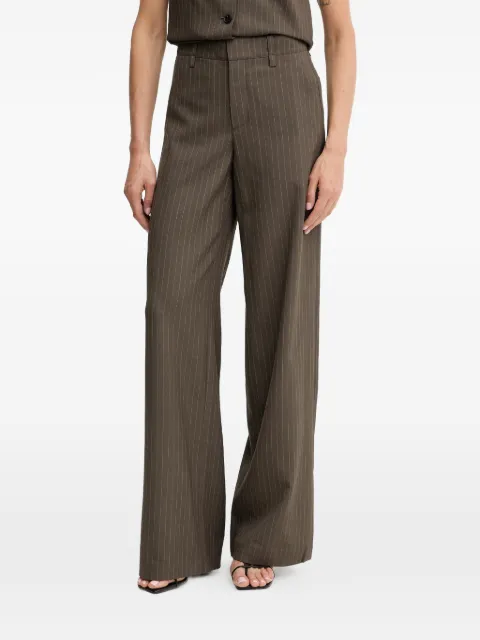 Miss Sixty pinstripe button trousers