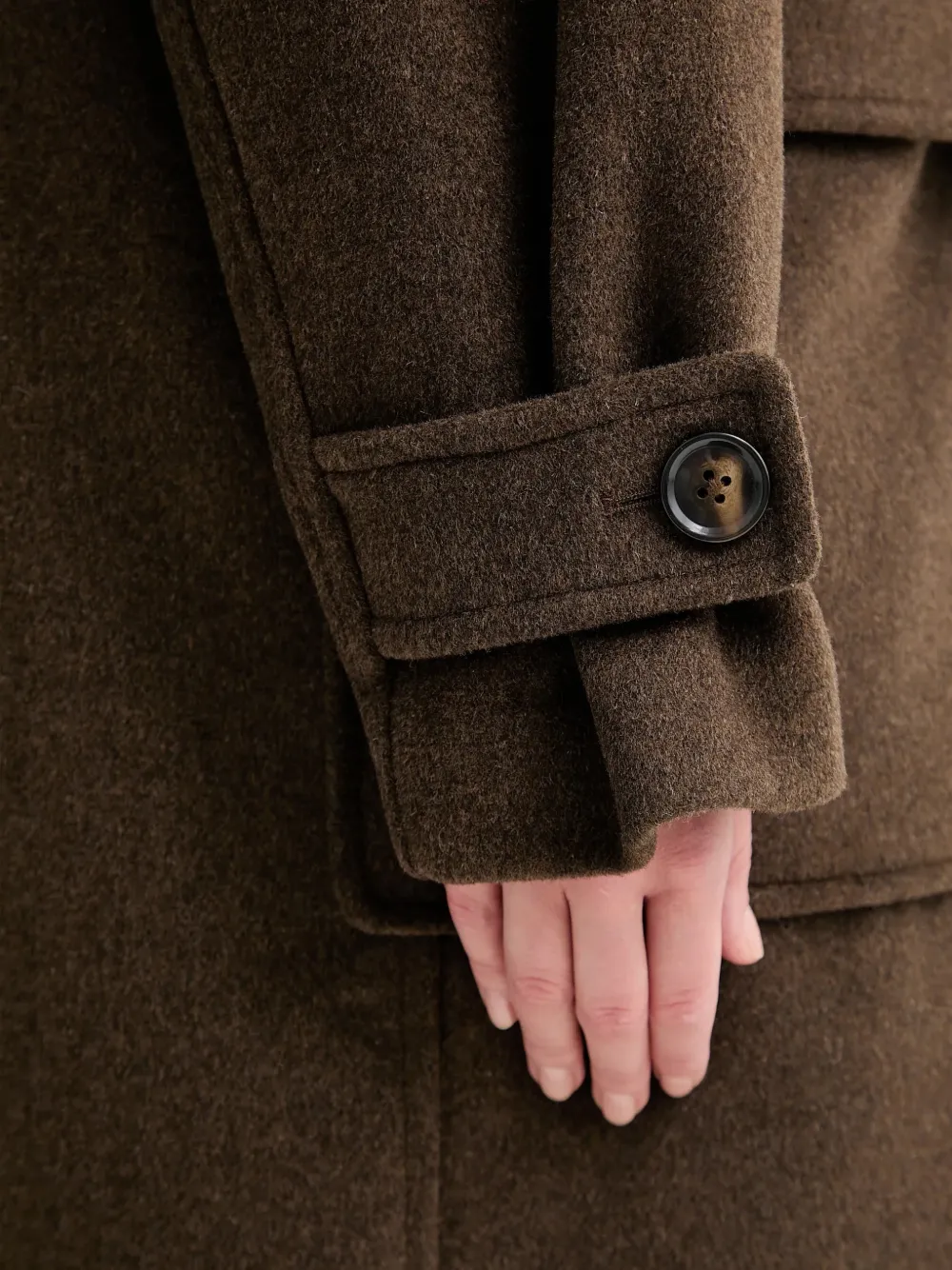 Leverna Hooded Toggle Coat