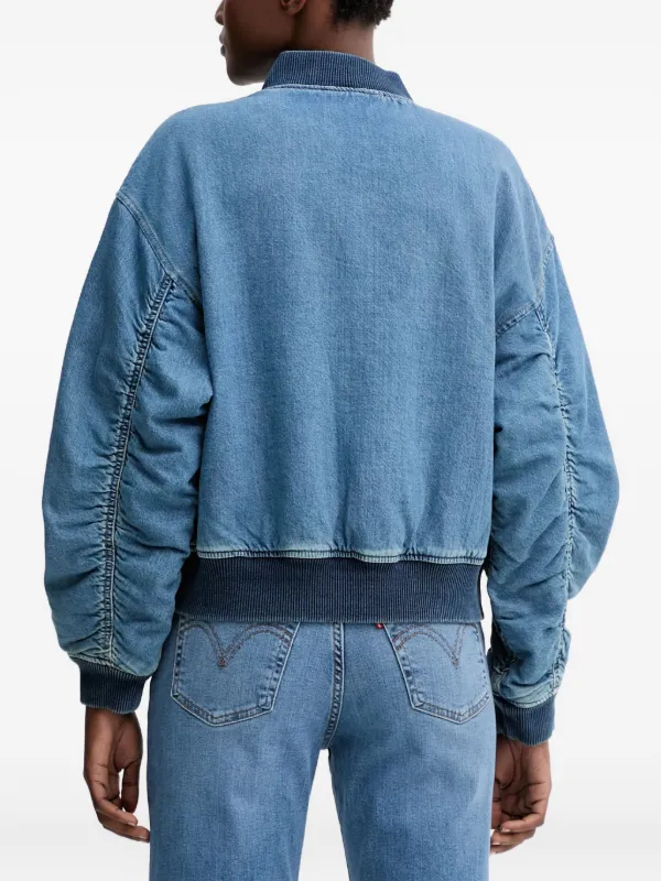 Levi's Andy デニム ボンバージャケット | ブルー | FARFETCH JP