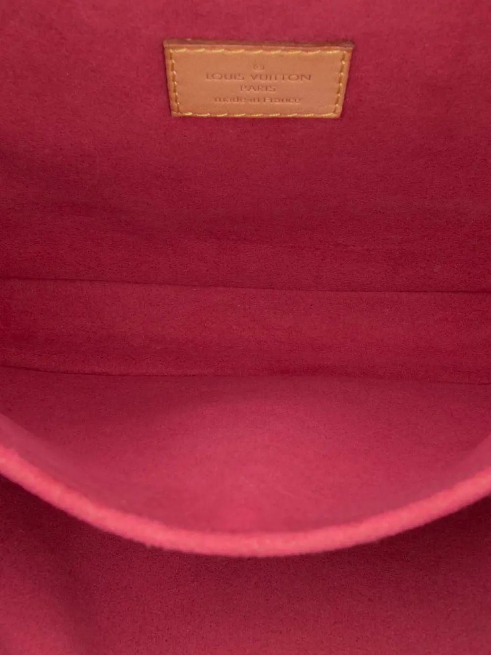 Pre-owned Louis Vuitton 2018 Monogram Patches Pochette Metis Satchel In Brown