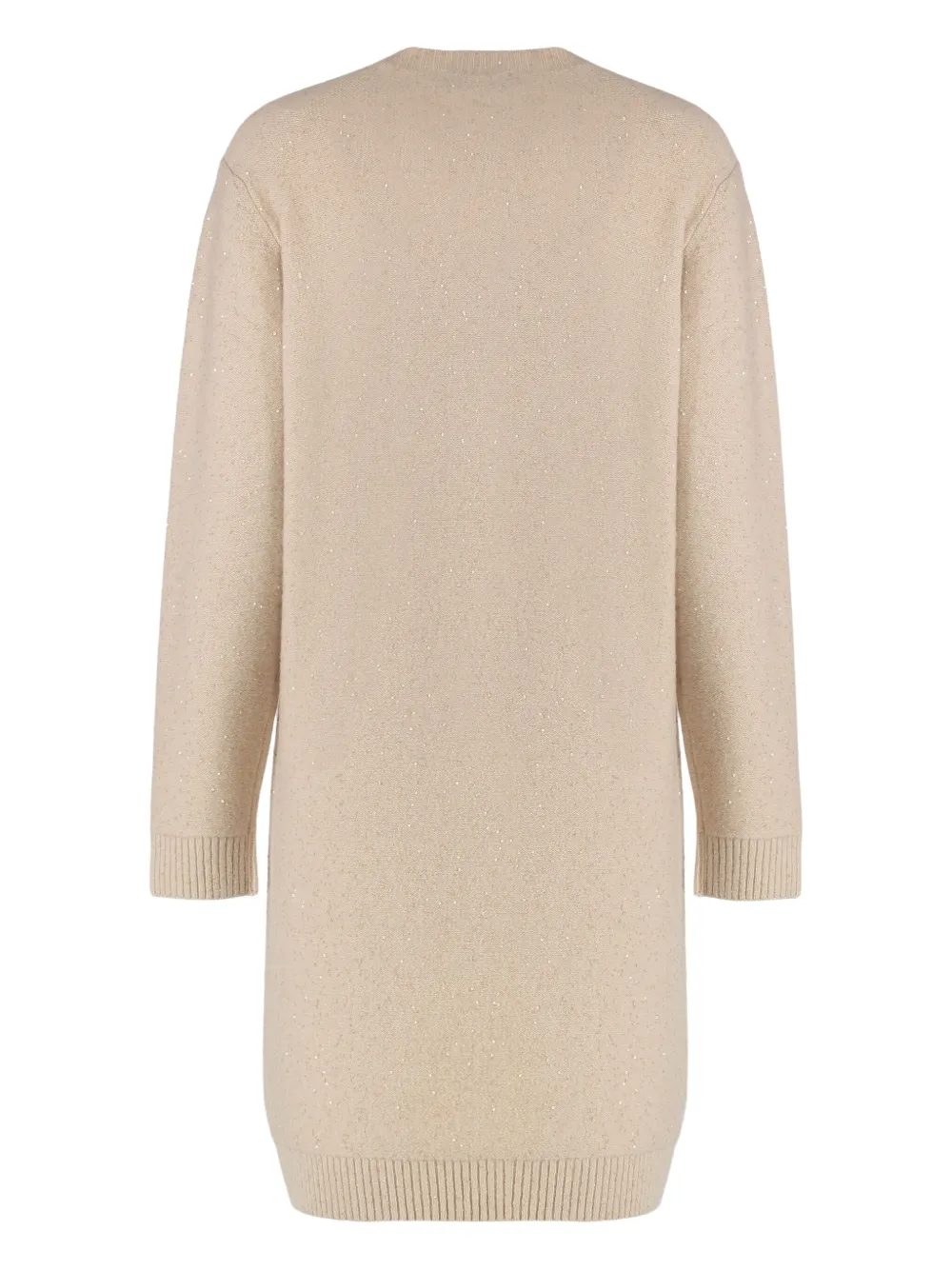 Fabiana Filippi sparkle mini dress - Beige
