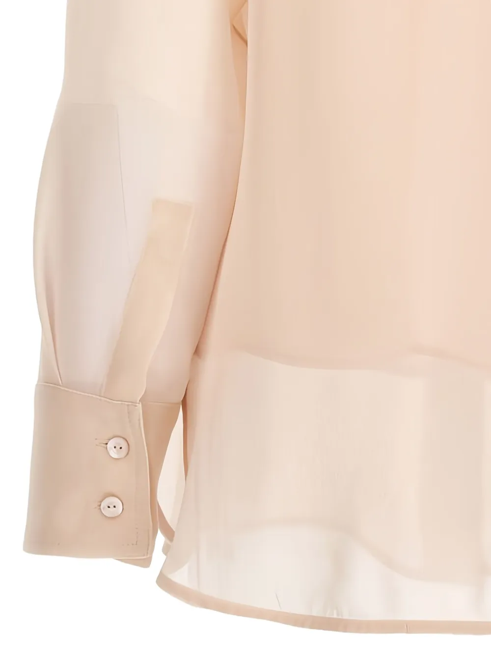 Max Mara Semi-doorzichtig blouse Roze