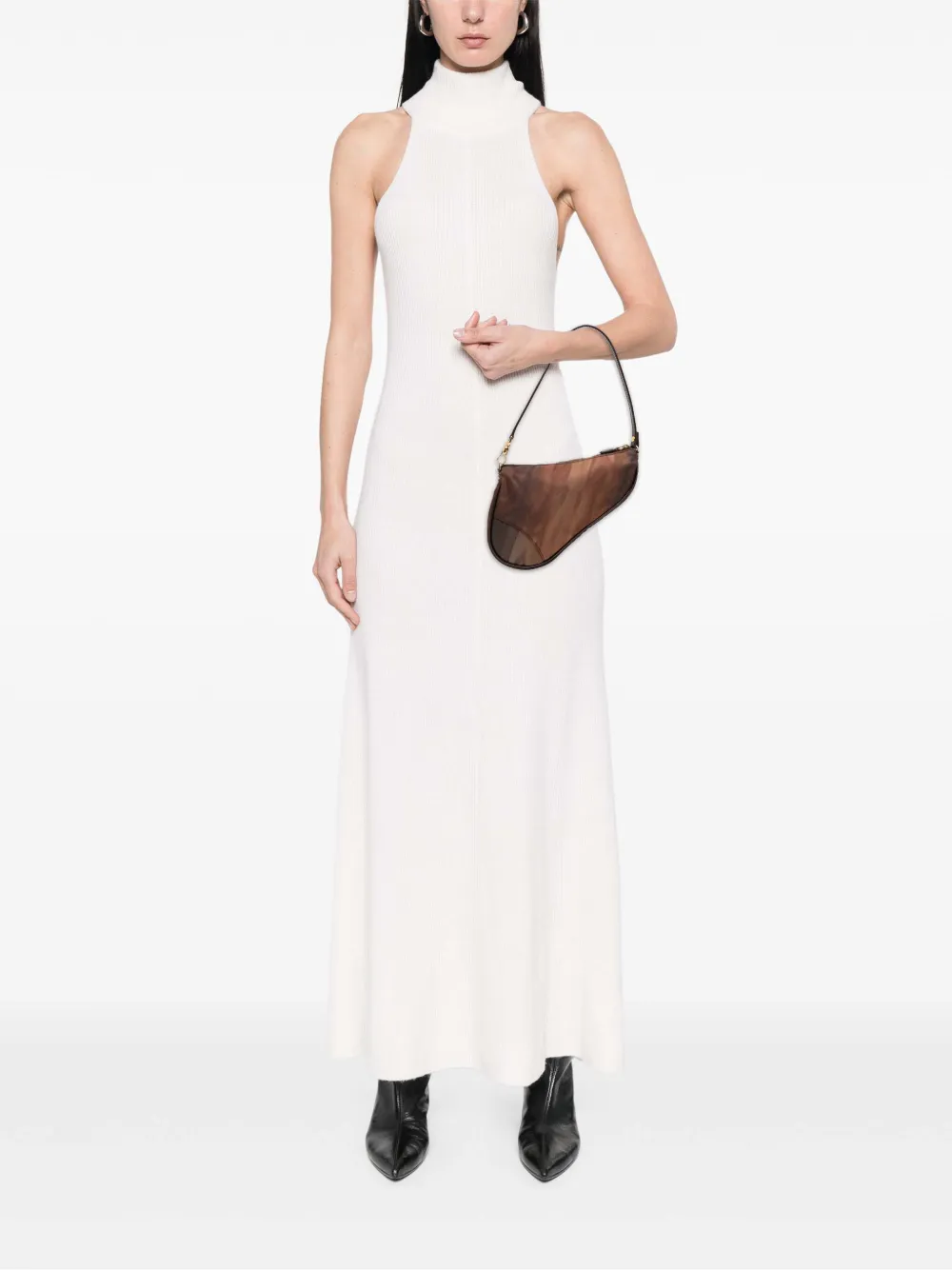 Christian Dior Pre-Owned 2001 Mini Printed Nylon Saddle Pochette shoulder bag | Pre-Owned | Image 2