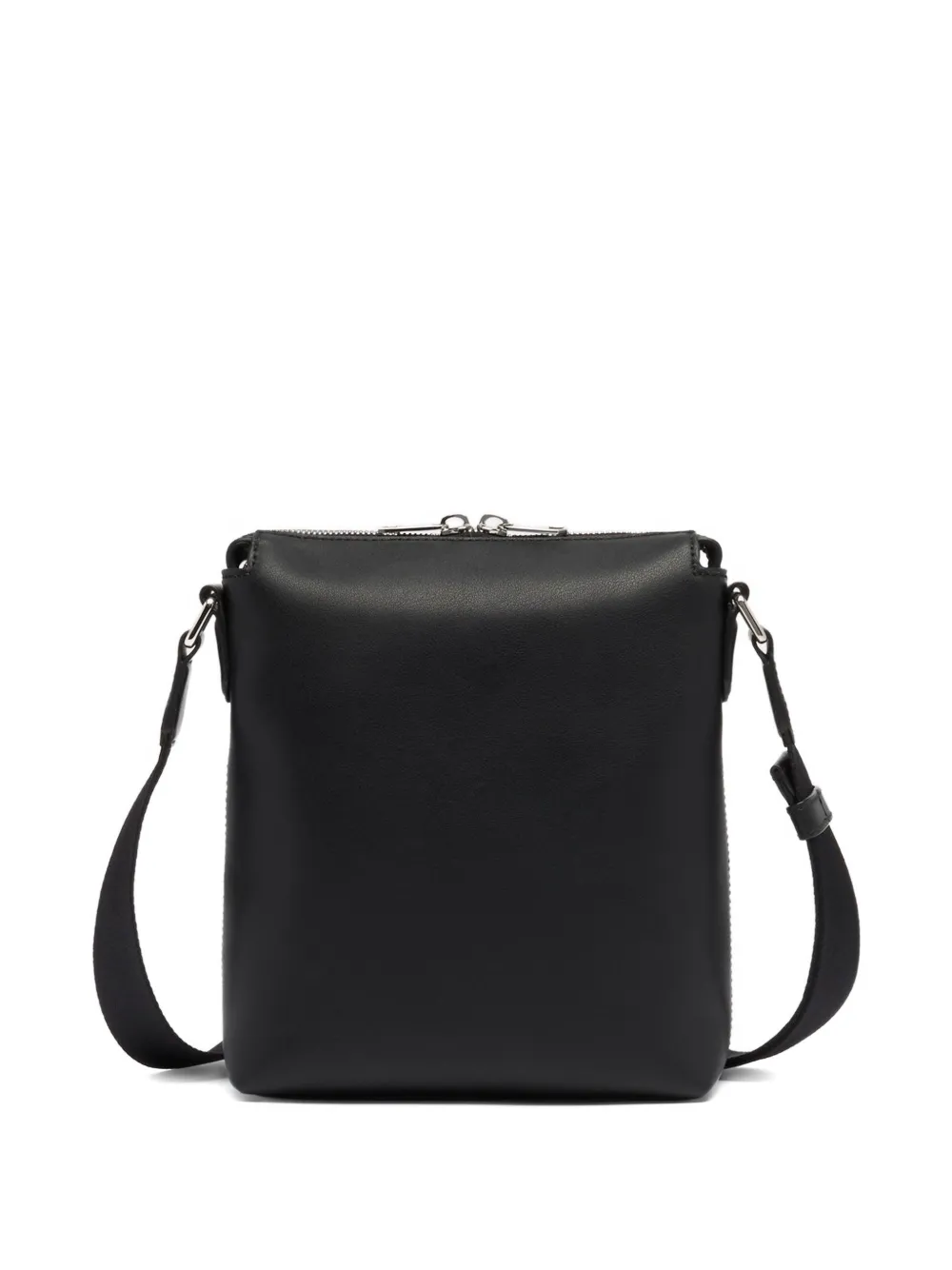  Bally Leather Messenger Bag - Black 