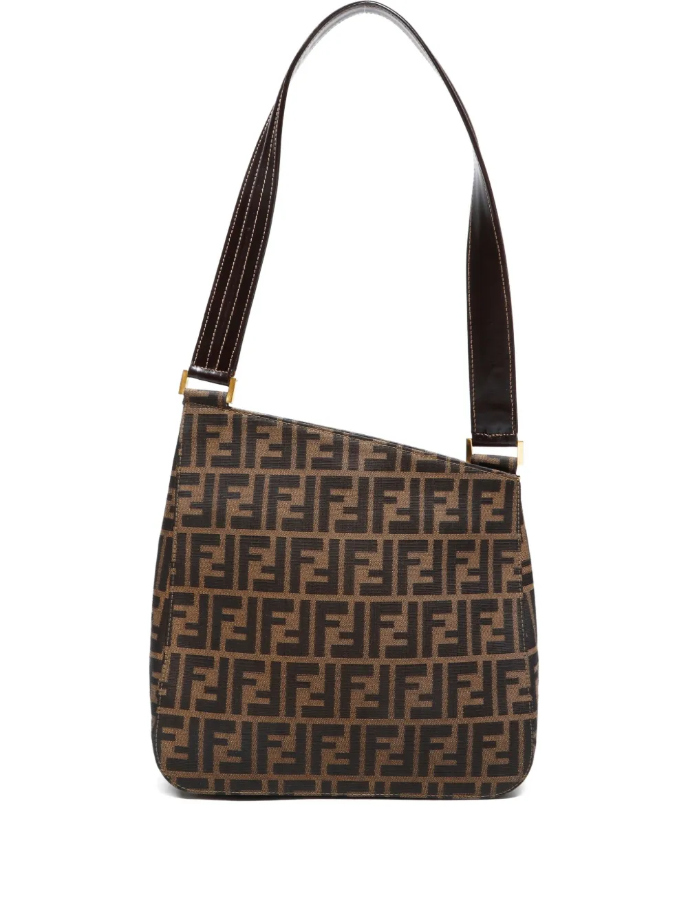 Fendi Pre-Owned 1990-2000s Zucca shoulder bag | Brown | Image 1