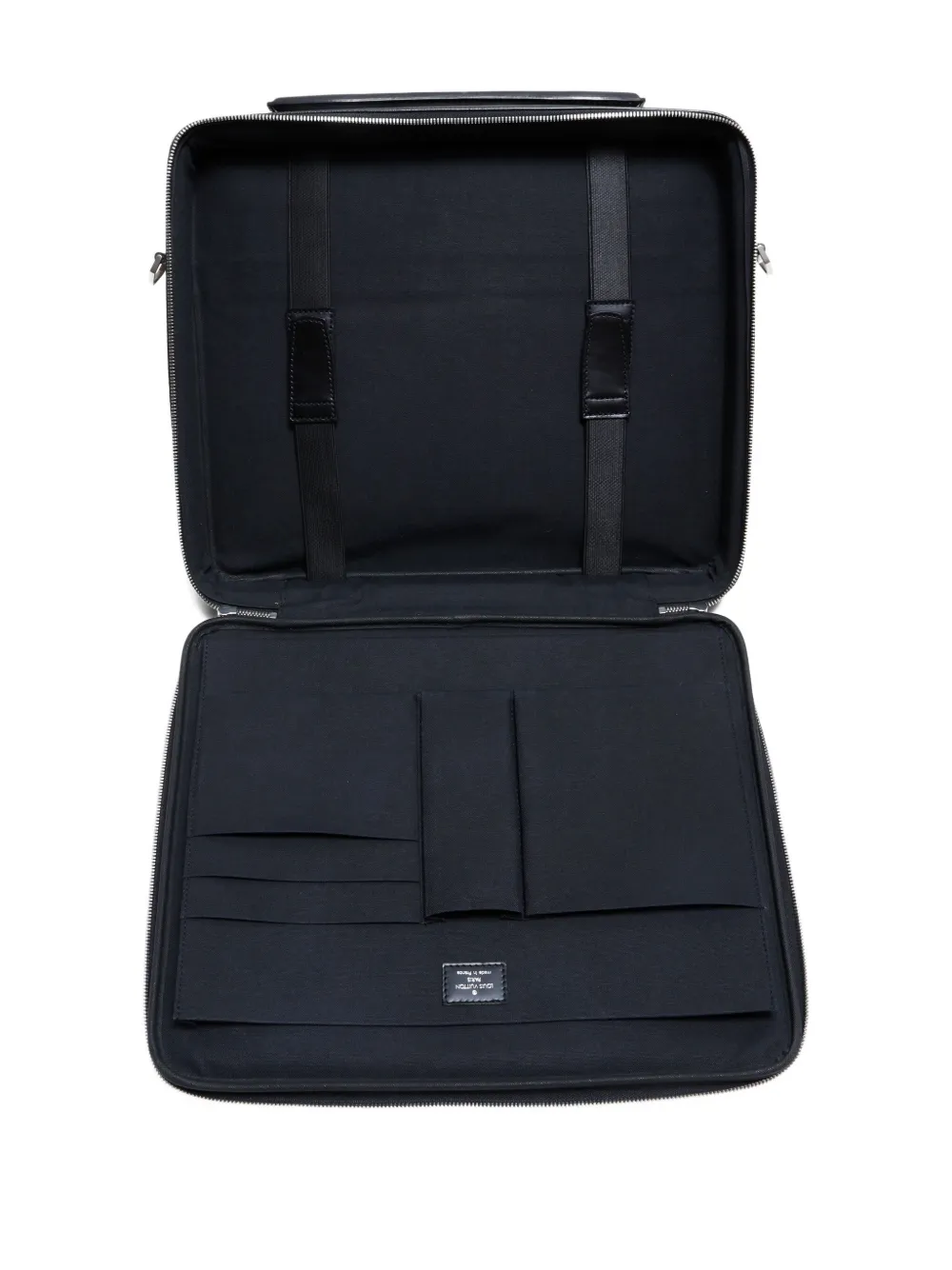 Pre-owned Louis Vuitton 2005 Odessa Computer Case In Black