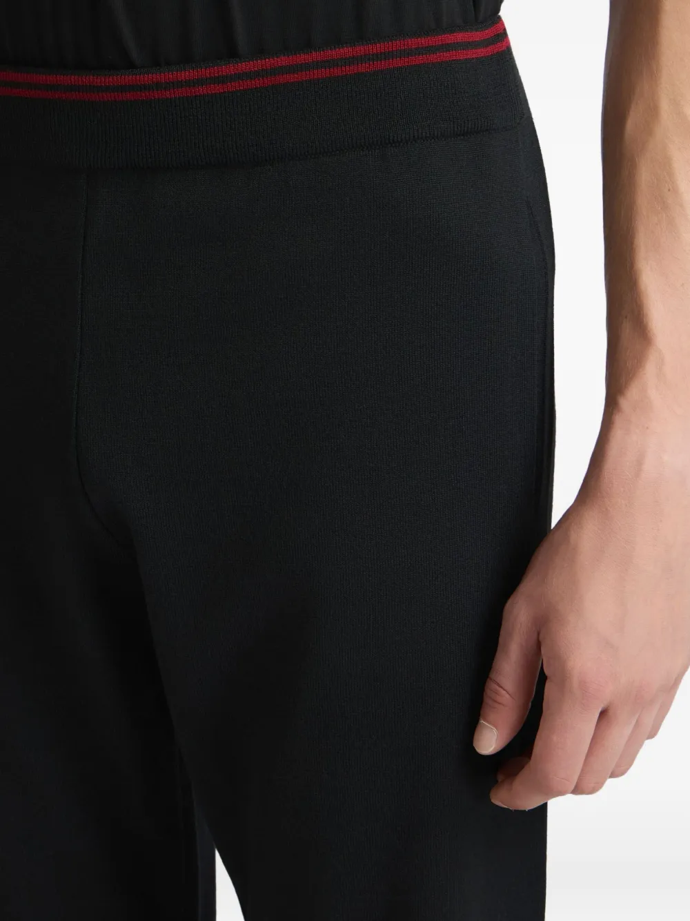 Bally Ribbon Trousers In Black