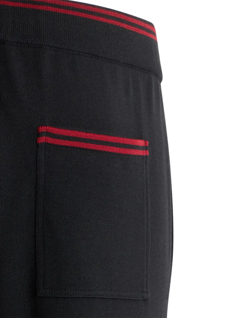 Bally Ribbon Trousers In Black