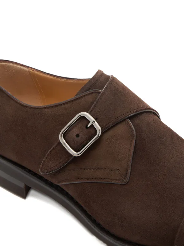 Bally Scribe Un buckle-strap Monk Shoes | Brown | FARFETCH display picture 1