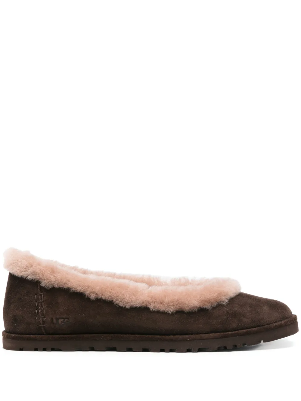 UGG Zora Ballet Flat WMNS "Dusted Cocoa" | Brown | Image 1