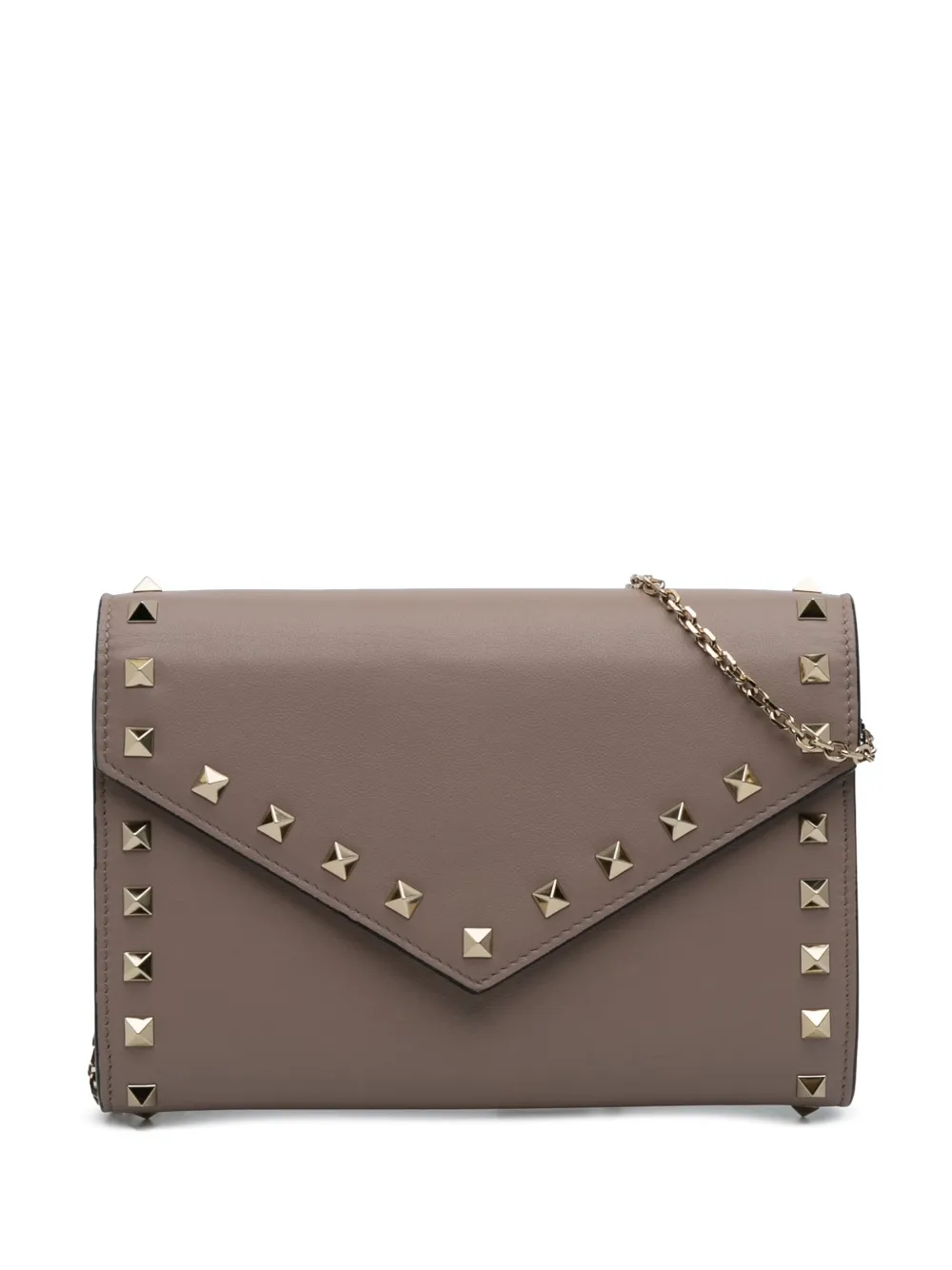Valentino Garavani Pre-Owned 2000-2017 Calfskin Rockstud Envelope Valentino Garavani Pre-Owned 2000-2017 Calfskin Rockstud Envelope