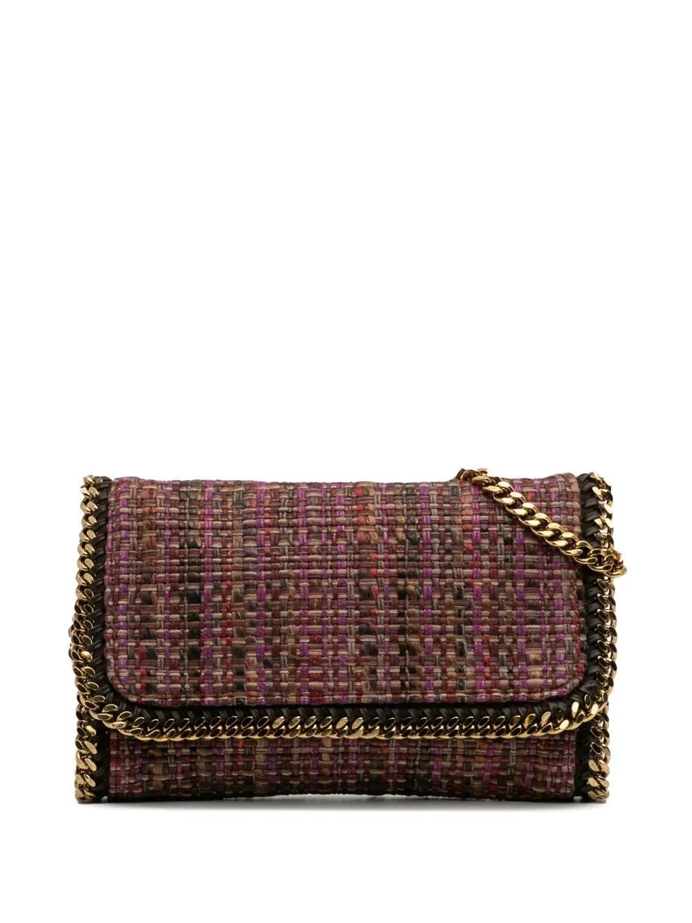 Stella McCartney Pre-Owned 2000-2025 Boucle Tweed Falabella shoulder Stella McCartney Pre-Owned 2000-2025 Boucle Tweed Falabella shoulder